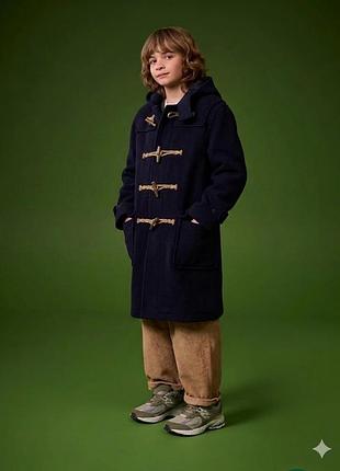 Вовняне пальто дафл duffle coat від polo ralph lauren