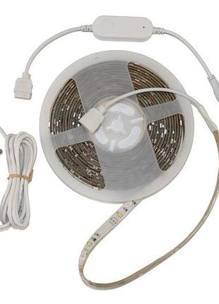 Led лента 8вт 12в rgb+теплый белый ip65 (smart)