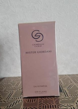 Мужская парфюмированная вода mister giordani [мистер джорданные]