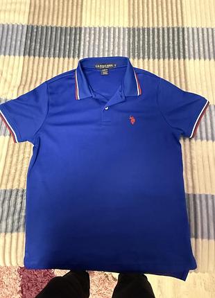 Продам футболка від фірми "polo" синього кольору з коротиким рукавом стан ідеальний питань по футболці не має за деталями в приваині повідомлення