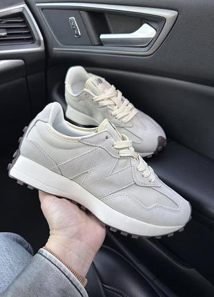 Жіночі кросівки new balance 327 beige