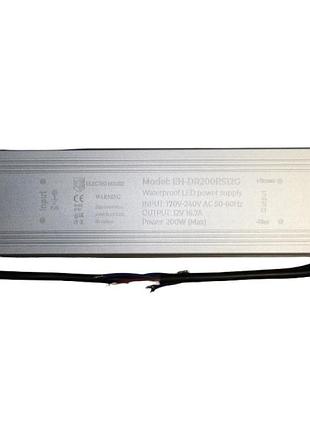 Led драйвер 200вт 12в, серия ip67 pro