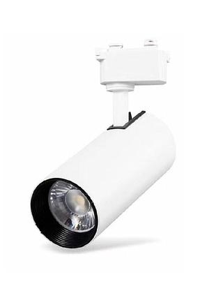 Led светильник трековый graceful light 30 вт 4100к 2400 лм, белый