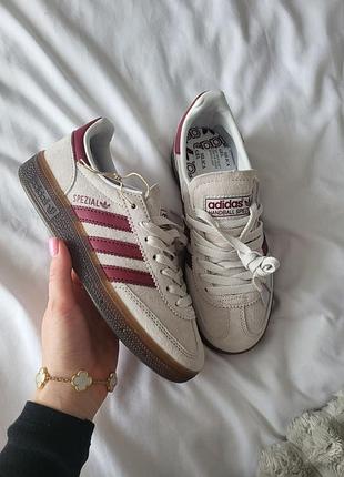 Кросівки adidas spezial grey red