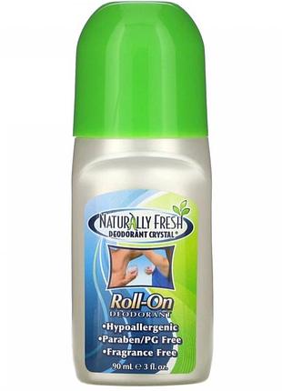 Шариковый дезодорант для тела naturally fresh