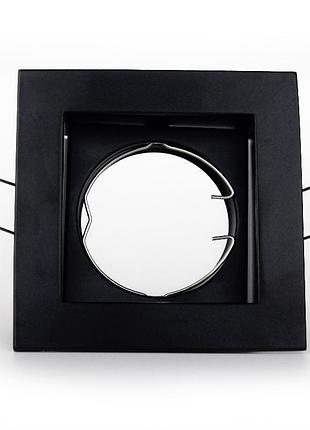 Led светильник потолочный модульный, угол поворота 45°, черный