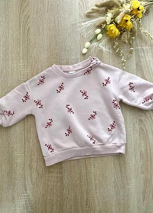 Святковий світшот, h&m, 68