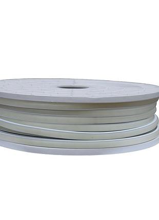 Led неоновая лента 9вт 12в 6х11 мм cob 252 диодов 100лм/вт теплый белый 3000k, серия cob neon, гарантия 3 года