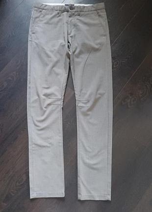Чоловічі штани zara man моделі denim couture, розмір s/m