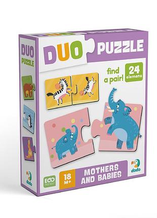 Пазл dodo duo 24 елементи - мама і малюк 300692
