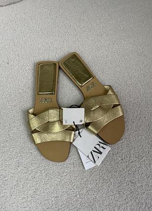 Шльопанці zara , шльопки зара