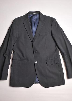 Мужской шерстяной классический пиджак блейзер paolioni blazer jacket - 48