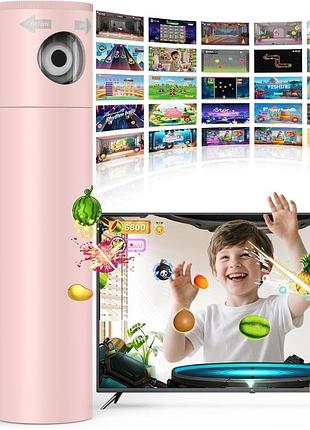 Игровая консоль metfut с дополненной реальностью и сенсором движения, plug & play приставка для детей и семьи, активные игры для д