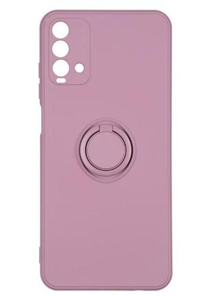 Чехол fiji holder ring для xiaomi redmi note 9 4g бампер накладка с подставкой marsal