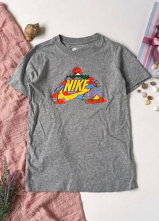 Футболка nike (оригинал) 8-10 лет, 128-137 см