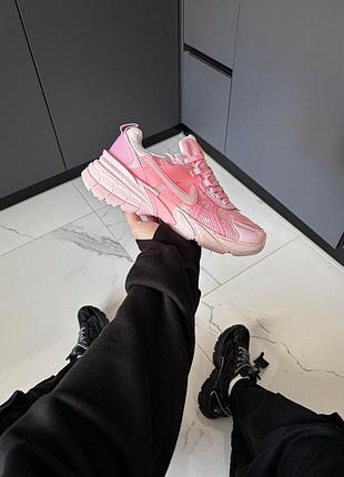 Кросівки nike runtekk v2k pink flowers