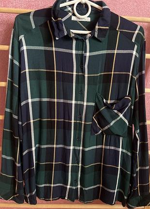 Сорочка, рубашка bershka, розмір s