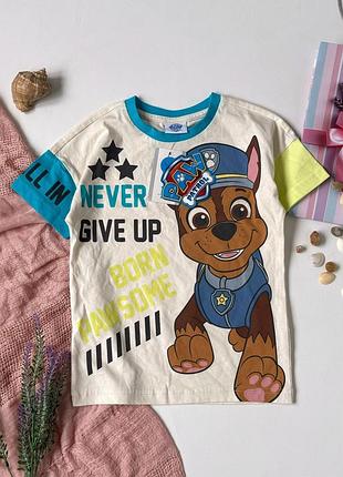 Футболка tu paw patrol 3-4 года