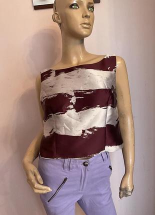 Нова ошатна блуза кроп/l- xl/ brend phase eight