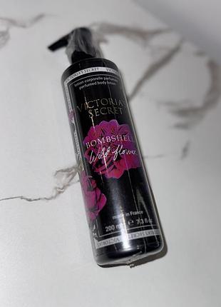 Victoria’s secret💕wild flower крем для тіла парфумований лосьйон зі шлейфовим  ароматом