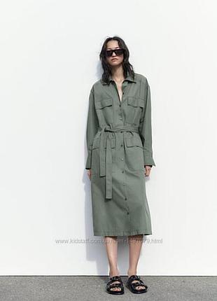 Платье zara оверсайз, р xl.