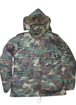 Куртка brandit m65 classic woodland – немецкое качество/оригинал. размер xl