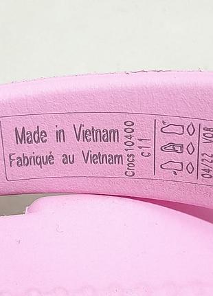 Шлепанцы crocs 8