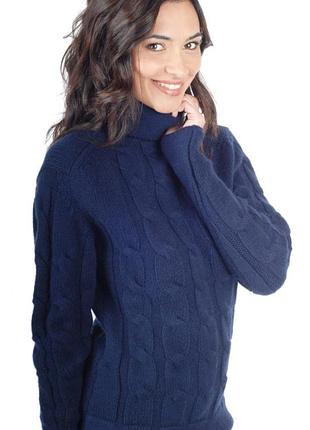 Светр в коси грубої вʼязки cashmere collection