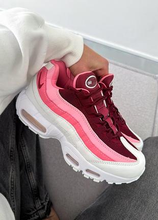 Жіночі кросівки nike air max 95 big bubble "valentine's day