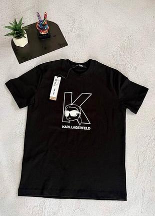 Стильная футболка karl lagerfeld black
