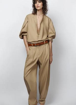 Брюки zw collection limited edition с защипами