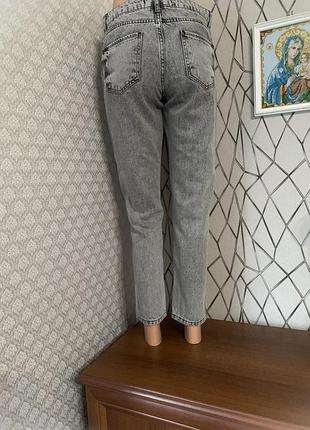 Джинси zeo denim, розмір 36 (s), сірий колір сом