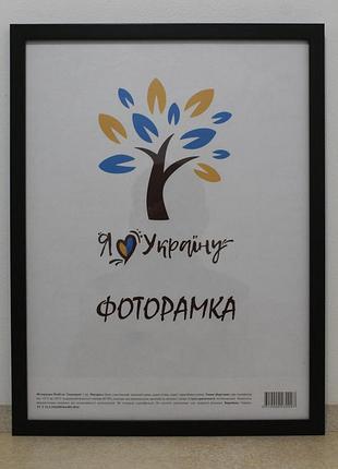 Фоторамка а3 30х42 см., венге, багет 1611-051-03 скло + двп