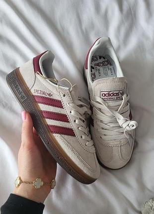 Кросівки adidas spezial grey red