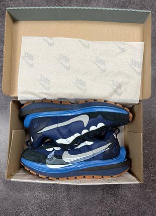 Nike x sacai vaporwaffle blue brown