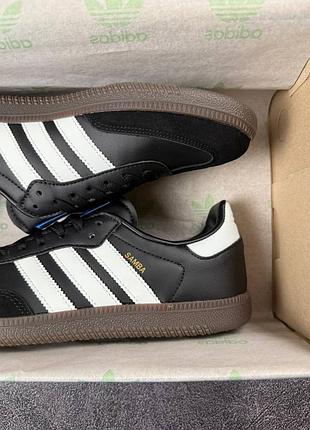 Adidas samba black white 2