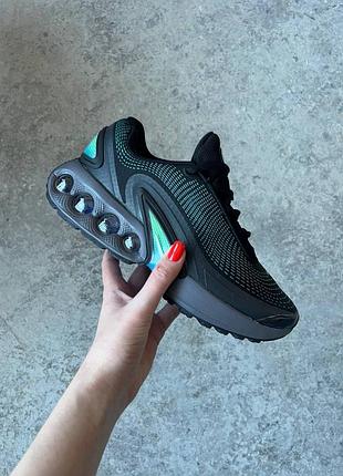 Nike air max dn black white-hyper cobalt-rage green