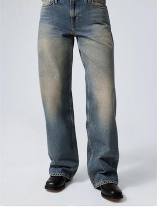 Джинси h&m weekday galaxy loose straight