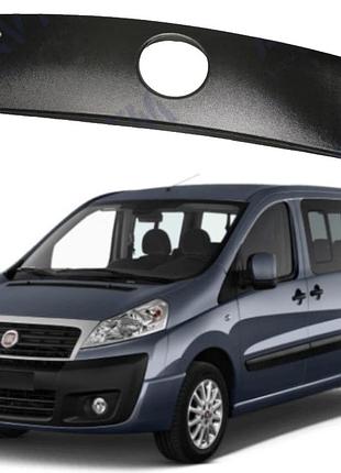 Зимняя заглушка на решетку радиатора матовая fiat scudo 2007-2015 (верх решетка). заглушка решетки радиатора