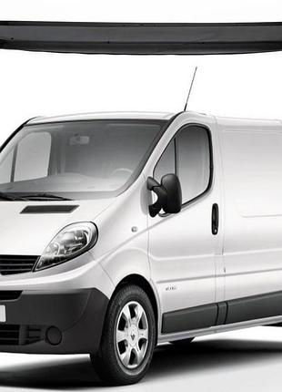 Дефлектор капота мухобойка на opel vivaro/nissan primastar/renault trafic 2001-2015 eurocap