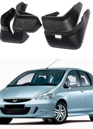 Брызговики для авто комплект 4 шт honda fit / jazz 2002-2008 (передние и задние )