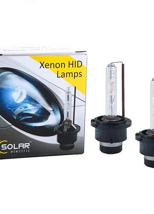 Ксенонова лампа d2s 85v 35w 5000k (2 шт.) "solar"