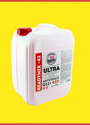 Антифриз 10л (beg-line) g12+ ultra -42°c meg красный