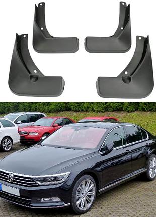 Брызговики для авто комплект 4 шт volkswagen passat b8 2014-2019 (передние и задние)
