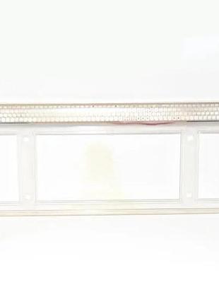 Рамка под номер с подсветкой прозрачная led (диодная)