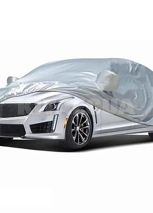 Автомобильный тент седан lavita m 432х165х120 peva с подкладкой, карман зеркал, замок