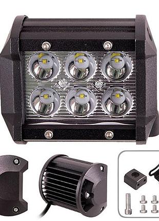 Фара рабочеро света wlp - 21f6 spot 6led*4w (95*75*75)10-30v/24w/6000k (wlp - 21f6)