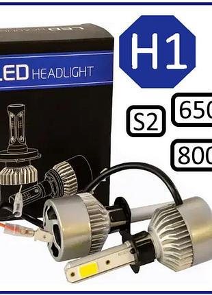Led-лампы optimal-l h1 12v-24v s2 6500k 8000l 36w 360° радиатор с вентилятором