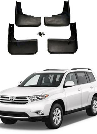 Бризковики для авто комплект 4 шт toyota highlander 2010-2014 ( передні та задні)