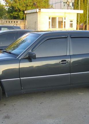 Дефлектори вікон, вітровики на mercedes e-klasse w124 1984-1997 (скотч) av-tuning